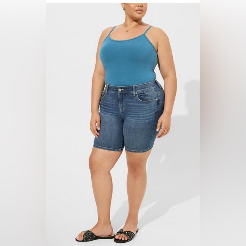 Torrid Blue Foxi Cami 6X Bust 27” Length 33” NWT